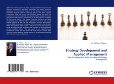 Bookcover of Strategy Development and Applied Management