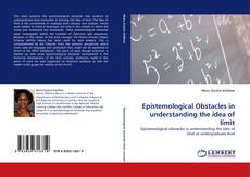 Portada del libro de Epistemological Obstacles in understanding the idea of limit