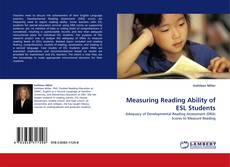 Measuring Reading Ability of ESL Students kitap kapağı