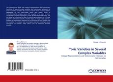 Capa do livro de Toric Varieties in Several Complex Variables 