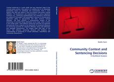 Buchcover von Community Context and Sentencing Decisions