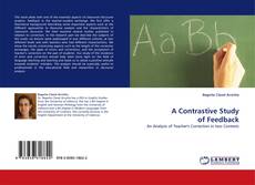Bookcover of A Contrastive Study of Feedback