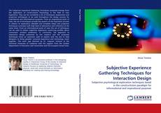 Capa do livro de Subjective Experience Gathering Techniques for Interaction Design 