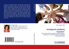 Portada del libro de Immigrant students “success”