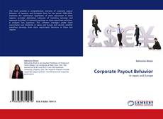 Corporate Payout Behavior kitap kapağı