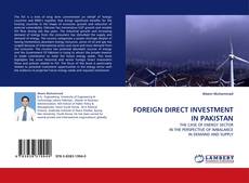 Buchcover von FOREIGN DIRECT INVESTMENT IN PAKISTAN