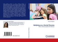 Capa do livro de Bullying as a Social Process 