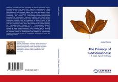 The Primacy of Consciousness: kitap kapağı