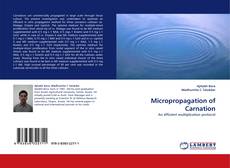 Micropropagation of Carnation kitap kapağı