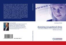 Bookcover of Assessing occupational stress