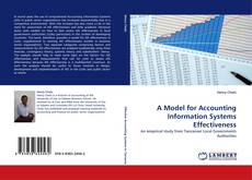 Bookcover of A Model for Accounting Information Systems Effectiveness