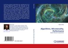 Обложка Algorithms, Microtonality, Performance