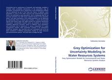Capa do livro de Grey Optimization for Uncertainty Modeling in Water Resources Systems 