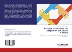Capa do livro de Network Governance for Adaptation to Climate Change 