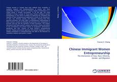 Capa do livro de Chinese Immigrant Women Entrepreneurship 