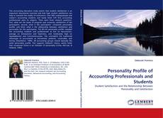 Personality Profile of Accounting Professionals and Students的封面