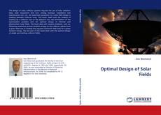 Capa do livro de Optimal Design of Solar Fields 
