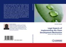 Buchcover von Legal Aspects of Implementing the Clean Development Mechanism