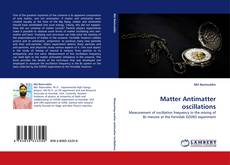 Buchcover von Matter Antimatter oscillations