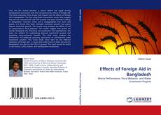 Effects of Foreign Aid in Bangladesh kitap kapağı