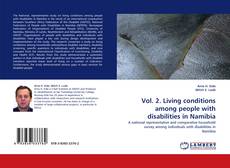 Capa do livro de Vol. 2. Living conditions among people with disabilities in Namibia 
