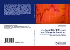 Portada del libro de Stochatic Delay Difference and Differential Equations.