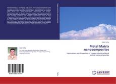 Buchcover von Metal Matrix nanocomposites