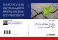 Life after a Critical Event in Hospital kitap kapağı