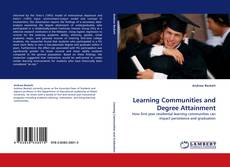 Learning Communities and Degree Attainment kitap kapağı
