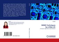 MIMO Techniques for UTRA LTE kitap kapağı