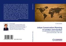 Capa do livro de Urban Conservation Planning in London and Istanbul 