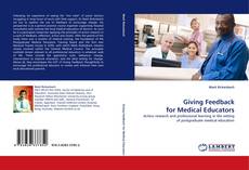 Copertina di Giving Feedback for Medical Educators