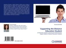 Capa do livro de Supporting the Distance Education Student 