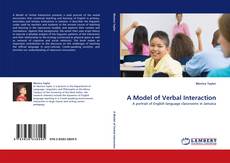 Bookcover of A Model of Verbal Interaction