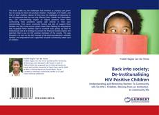 Capa do livro de Back into society; De-Institunalising HIV Positive Children 
