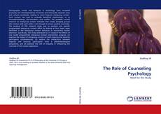 Couverture de The Role of Counseling Psychology