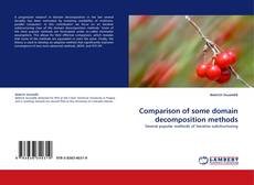 Buchcover von Comparison of some domain decomposition methods