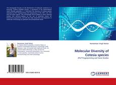 Capa do livro de Molecular Diversity of Cotesia species 