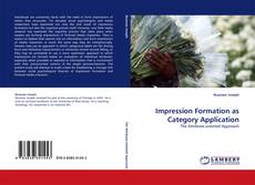 Capa do livro de Impression Formation as Category Application 