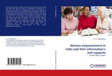 Capa do livro de Women empowerment in India and their information’s and supports 