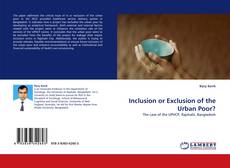 Inclusion or Exclusion of the Urban Poor? kitap kapağı