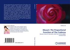 Copertina di Mozart: The Proportional Function of The Cadenza