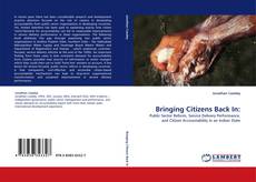 Capa do livro de Bringing Citizens Back In: 