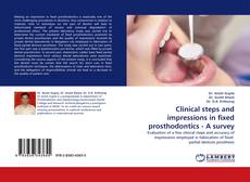 Capa do livro de Clinical steps and impressions in fixed prosthodontics - A survey 