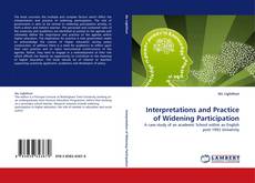Capa do livro de Interpretations and Practice of Widening Participation 