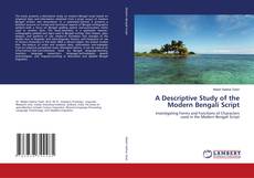 A Descriptive Study of the Modern Bengali Script kitap kapağı