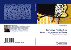 Portada del libro de Corrective Feedback in Second Language Acquisition