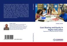 Buchcover von Cost Sharing and Equity in Higher Education