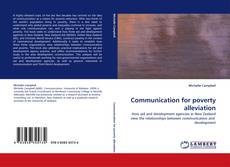 Communication for poverty alleviation kitap kapağı