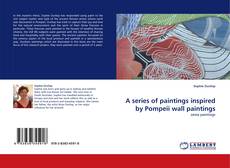 Capa do livro de A series of paintings  inspired by Pompeii wall paintings 